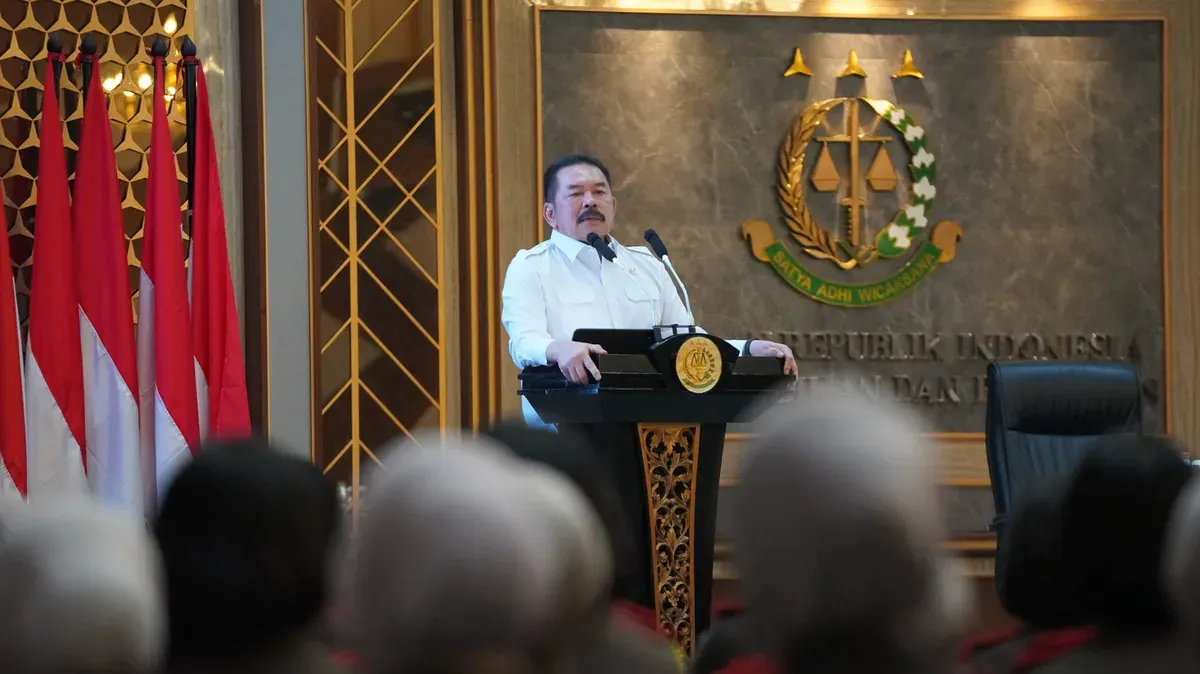 Jaksa Agung Republik Indonesia, Sanitiar Burhanuddin kembali melakukan rotasi besar di jajaran Korps Adhyaksa. (Sumber: Dok Kejagung)