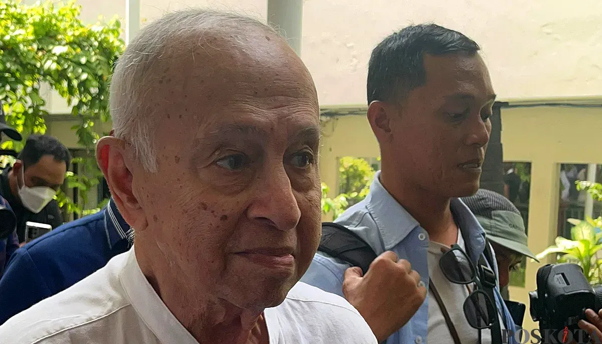 Nono Anwar Makarim, orang tua mantan Mendikbudristek, Nadiem Makarim. (Sumber: POSKOTA | Foto: Ali Mansur)