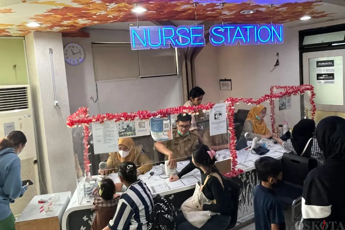 Situasi Puskesmas Kecamatan Palmerah, Jakarta Barat, Senin, 14 Oktober 2025. (Sumber: Poskota/Pandi Ramedhan)