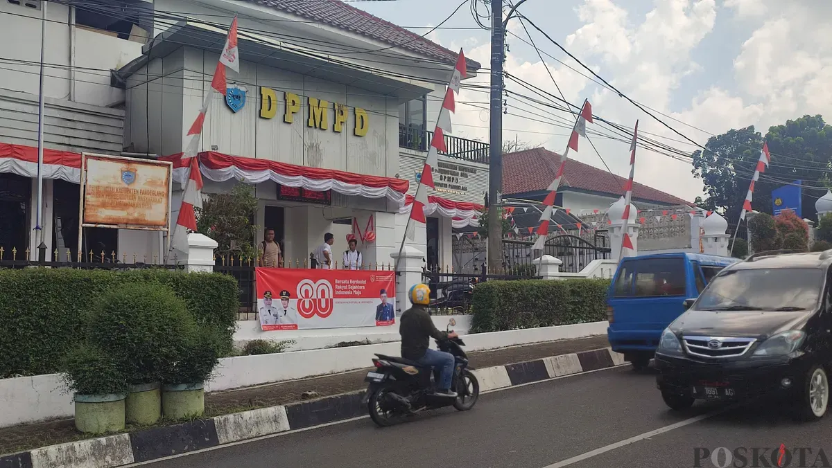 Kantor DPMPD Pandeglang di Jl. Raya Widagdo Kecamatan Pandeglang. (Sumber: Poskota/Samsul Fatoni)