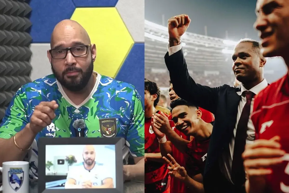 Bung Binder prediksi posisi Patrick Kluivert sebagai pelatih Timnas Indonesia tetap aman dan tidak akan dipecat PSSI. (Sumber: tangkapan layar)