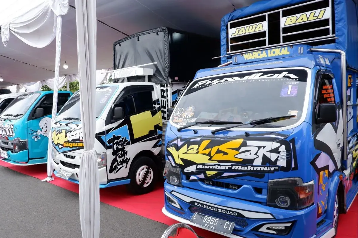 Isuzu Traga Expo 2025 di Sidoarjo menghadirkan kontes modifikasi kendaraan niaga. (Sumber: Dok. Isuzu)