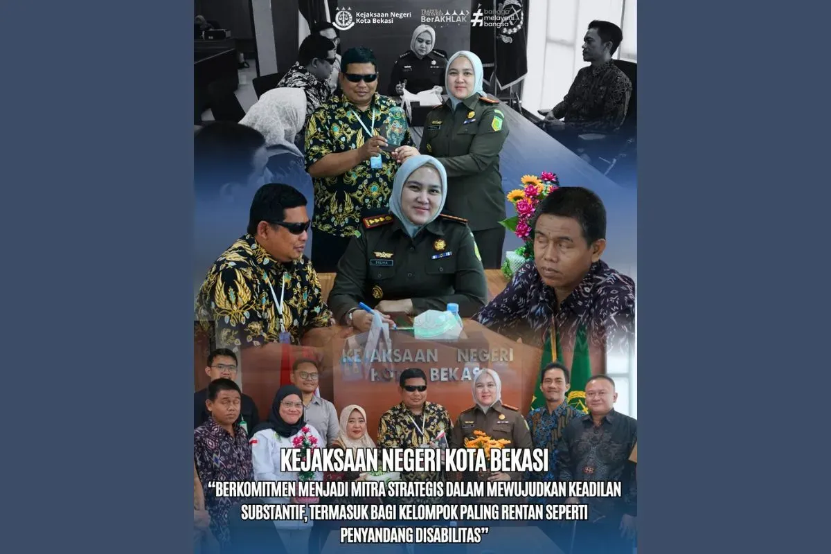 Kejari Kota Bekasi menerima audiensi NPCI Kota Bekasi, Selasa, 14 Oktober 2025. (Sumber: Dok. Kejari Bekasi)