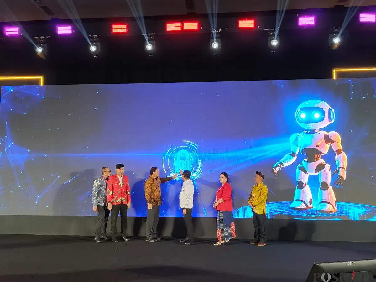 Pembukaan Pameran Keterbukaan Informasi Publik 2025 di Birawa Assembly Hall, Hotel Bidakara, Jakarta, Selasa, 14 Oktober 2025. (Sumber: POSKOTA | Foto: Ali Mansur)