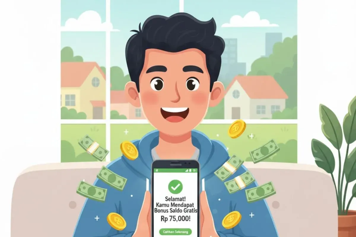 cara dapat saldo dana gratis dari game. (Sumber: Istimewa)