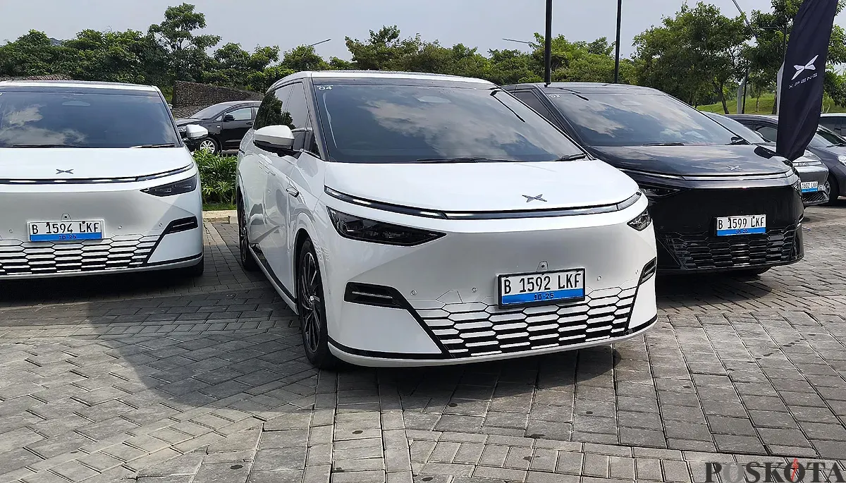 Xpeng sudah merakit kendaraan di Indonesia dan menyiapkan jaringan dealer baru. (Sumber: POSKOTA | Foto: Erwan Hartawan)