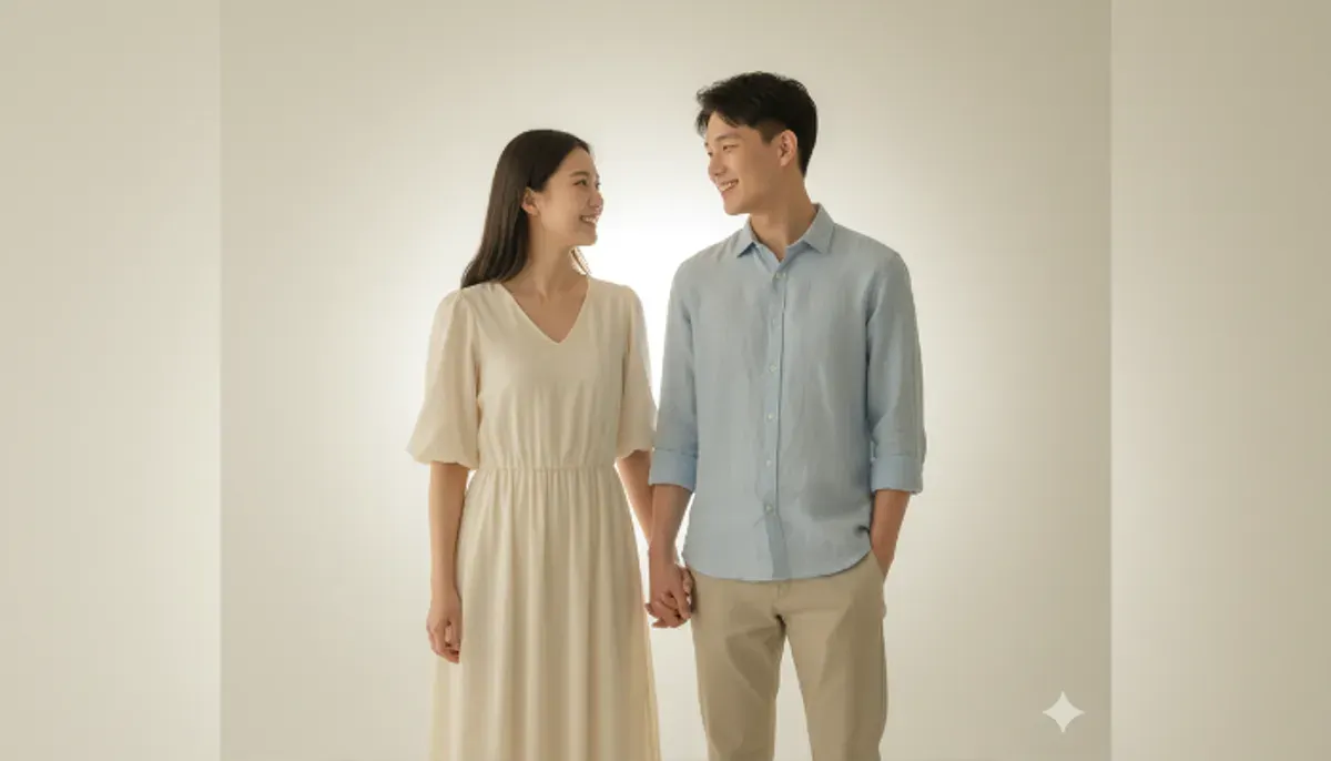 Gemini AI bisa bikin foto couple natural dan estetik dengan cepat. Simak daftar 5 prompt AI beserta tutorial lengkapnya di sini. (Sumber: Gemini AI)