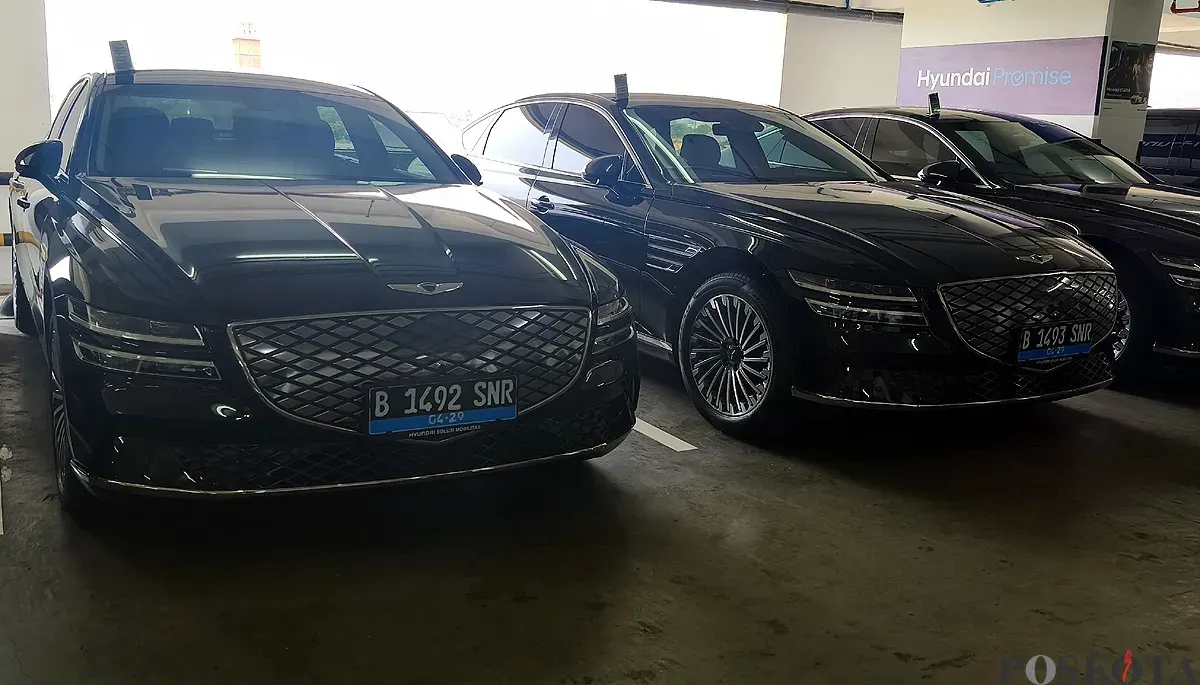Penjualan mobil listrik dan konvensional di Hyundai Promise seimbang. (Sumber: POSKOTA | Foto: Erwan Hartawan)