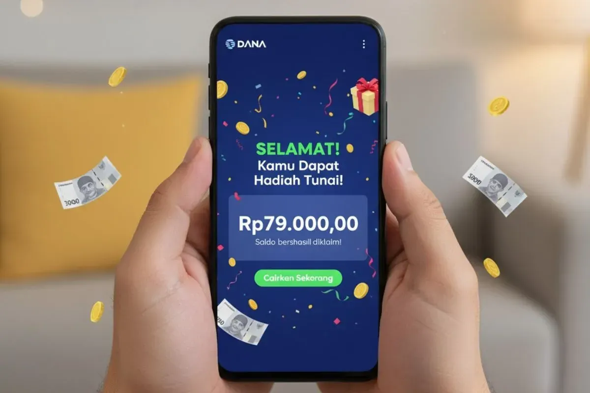Cara dapat saldo DANA gratis dari game Word Master. (Sumber: Istimewa)