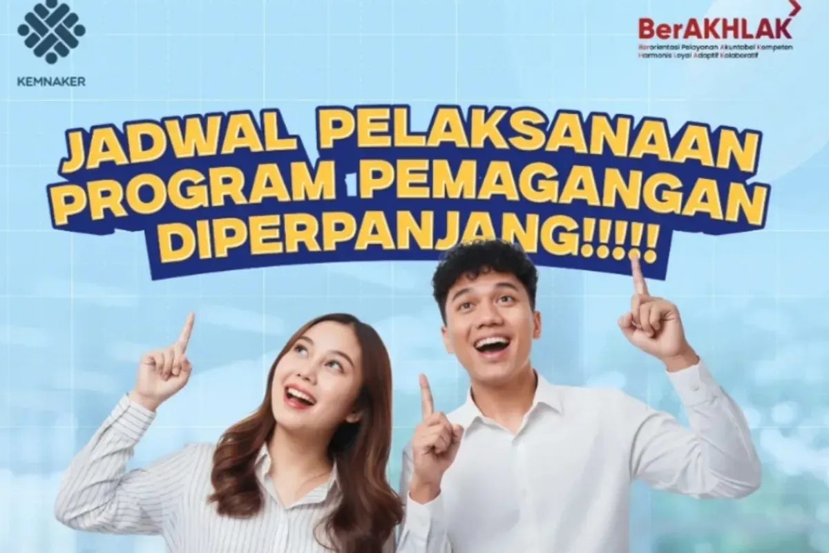 Jadwal pengumuman hasil seleksi Magang Nasional Kemnaker 2025. (Sumber: Instagram/@kemnaker)