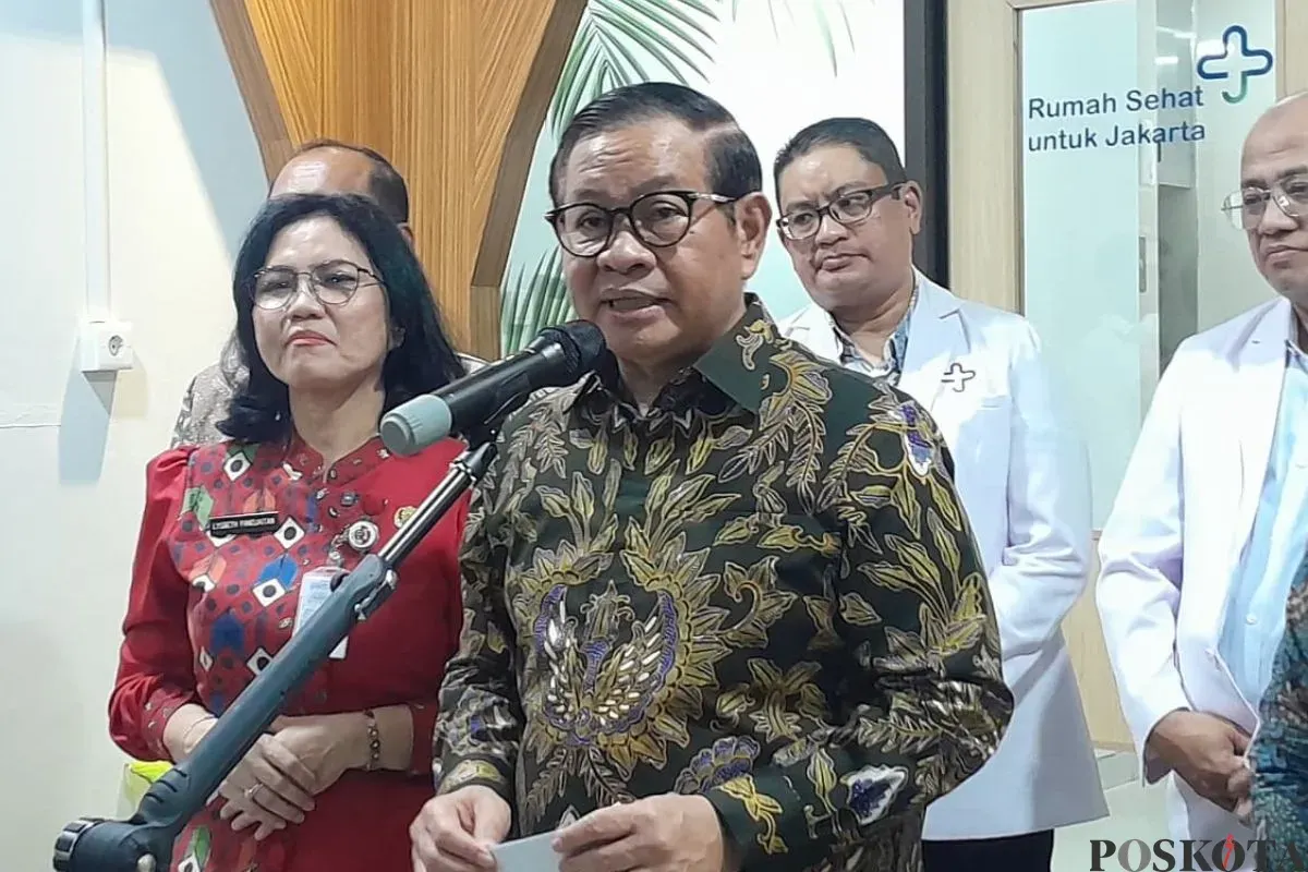 Gubernur Jakarta, Pramono Anung di RSUD Cengkareng, Jakarta Barat, Kamis, 16 Oktober 2025. (Sumber: Poskota/M. Tegar Jihad))