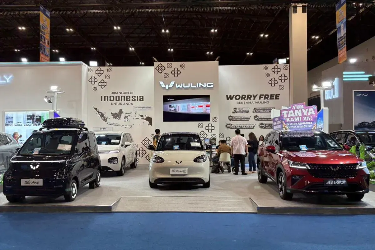 Wuling Motors berkolaborasi dengan Bank Mandiri di Livin’ Fest 2025. (Sumber: Dok. Wuling Motors)