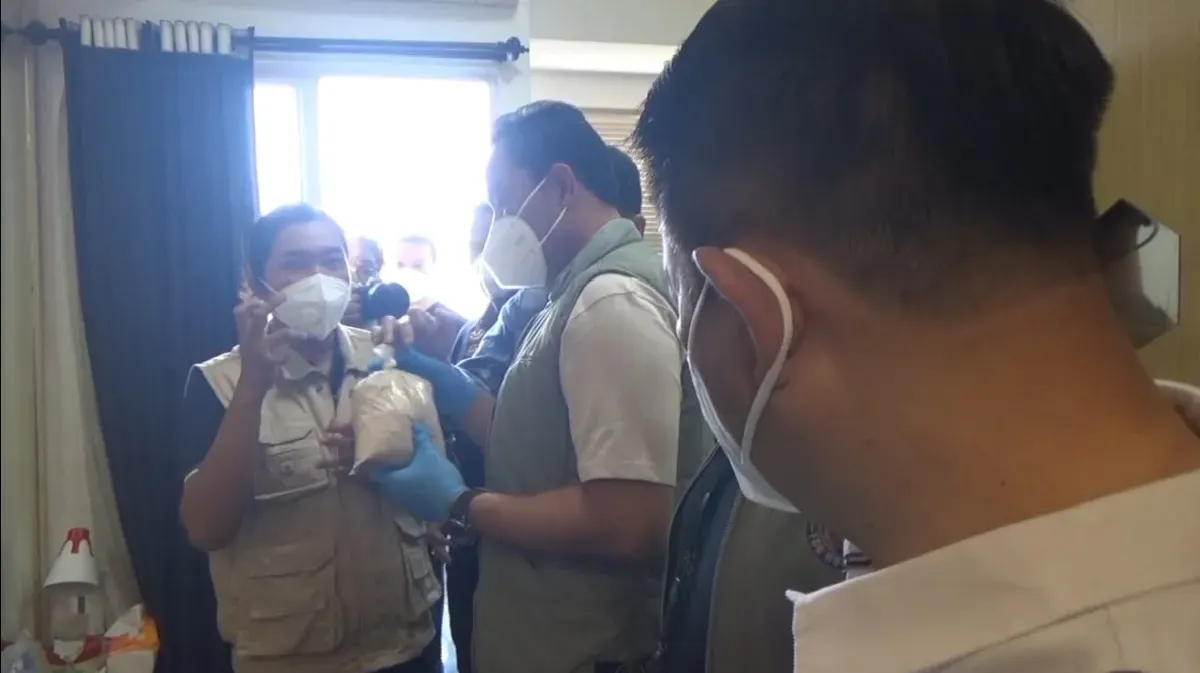 BNN berhasil membongkar sebuah laboratorium rahasia pembuat sabu di Apartemen Serpong Garden, Cisauk, Kabupaten Tangerang. (Sumber: Dok BNN)