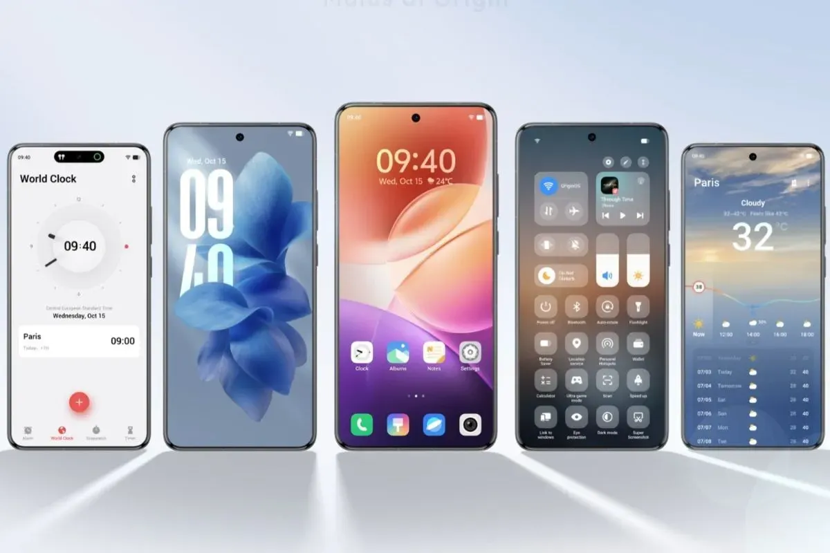 Update terbaru OriginOS 6. (Sumber: Vivo)