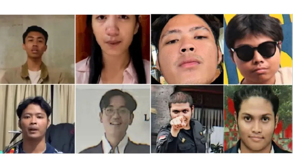 Profil dan identitas mahasiswa Unud pembully Timothy yang dapat sanksi nilai D. Empat di antaranya dipecat dari Himapol FISIP. (Sumber: X/@FroggieOnee)