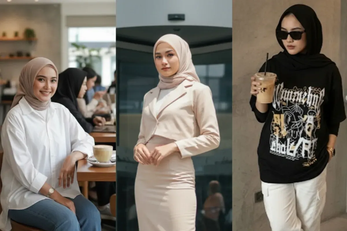Hasil edit foto elegan diri sendiri pakai prompt Gemini AI. (Sumber: Gemini AI)
