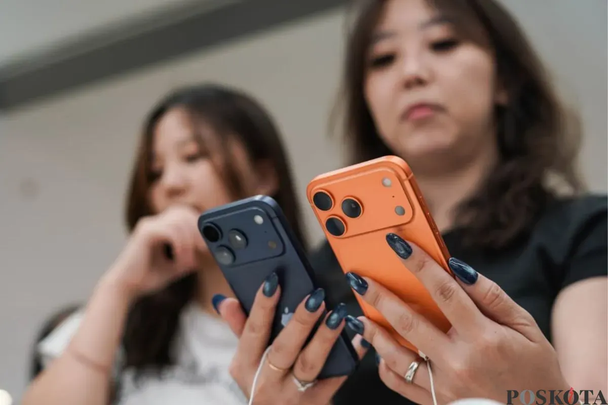 Daftar harga iPhone 17 series di iBox. (Sumber: Poskota/Bilal Nugraha)