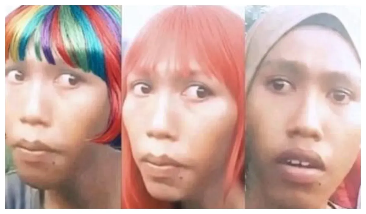 Sosok Fery Suriadi, pria yang tanpa sengaja menjadi terkenal karena dirinya menyalakan kamera depan di TikTok. (Sumber: X/@YourBruv)
