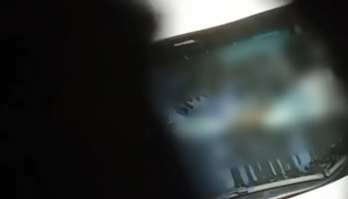 Tangkap layar video diduga oknum kades di Pandeglang berbuat mesum di dalam mobil.
