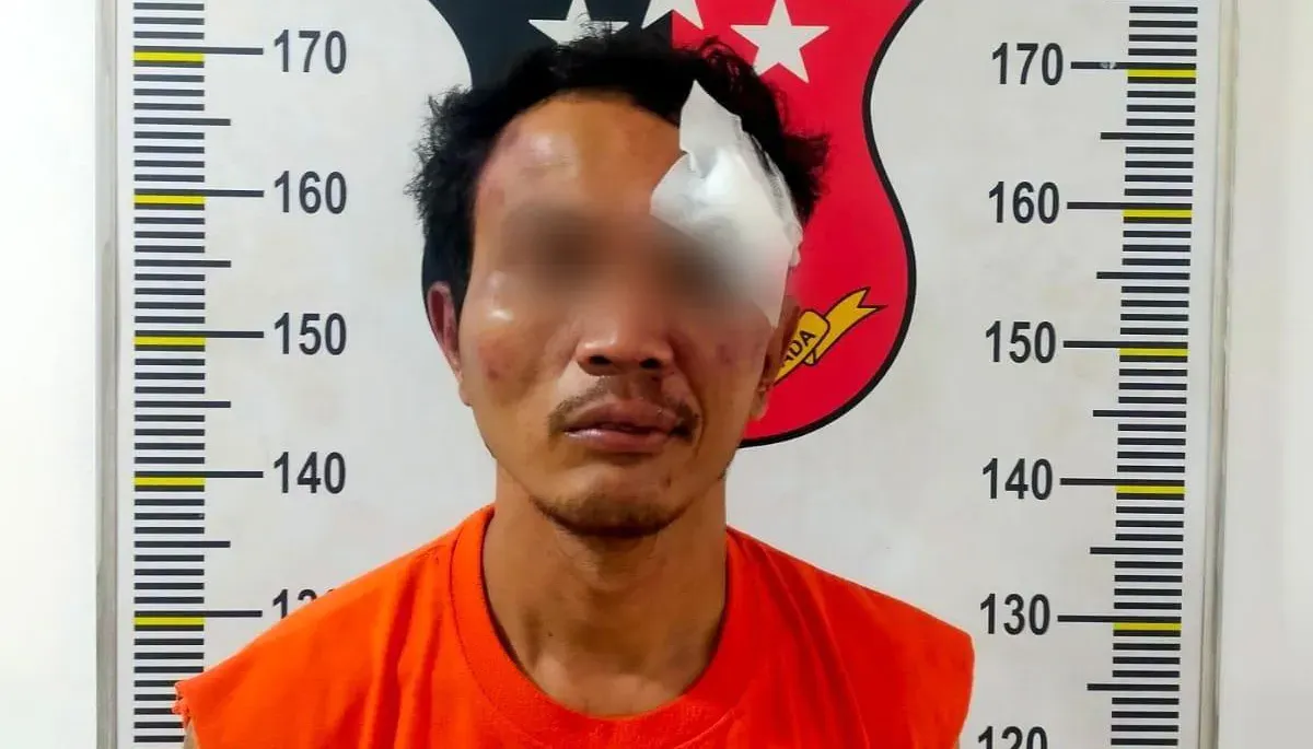 Pelaku curanmor di Kalideres, Jakarta Barat, yang berhasil ditangkap warga. (Sumber: Dok Humas Polsek Kalideres)