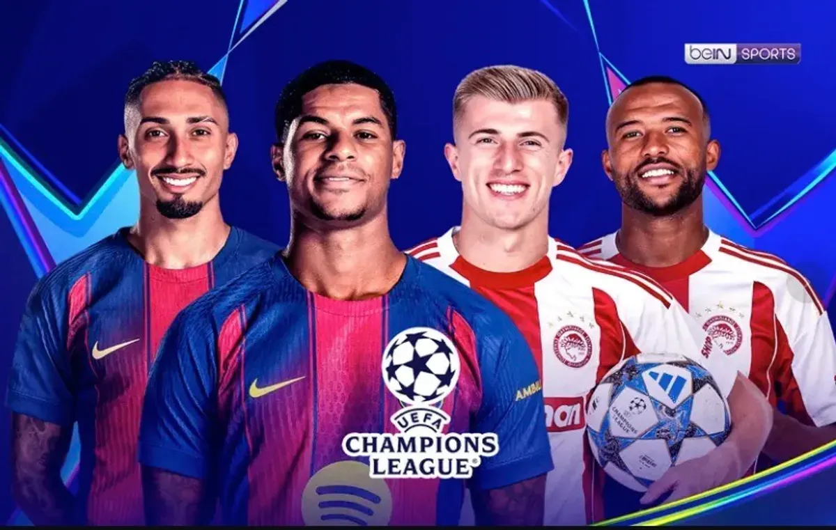 Cek link live streaming Barcelons vs Olympiacos pada matchday ketiga Liga Champions 2025/2026 (Sumber: Vidio.com)