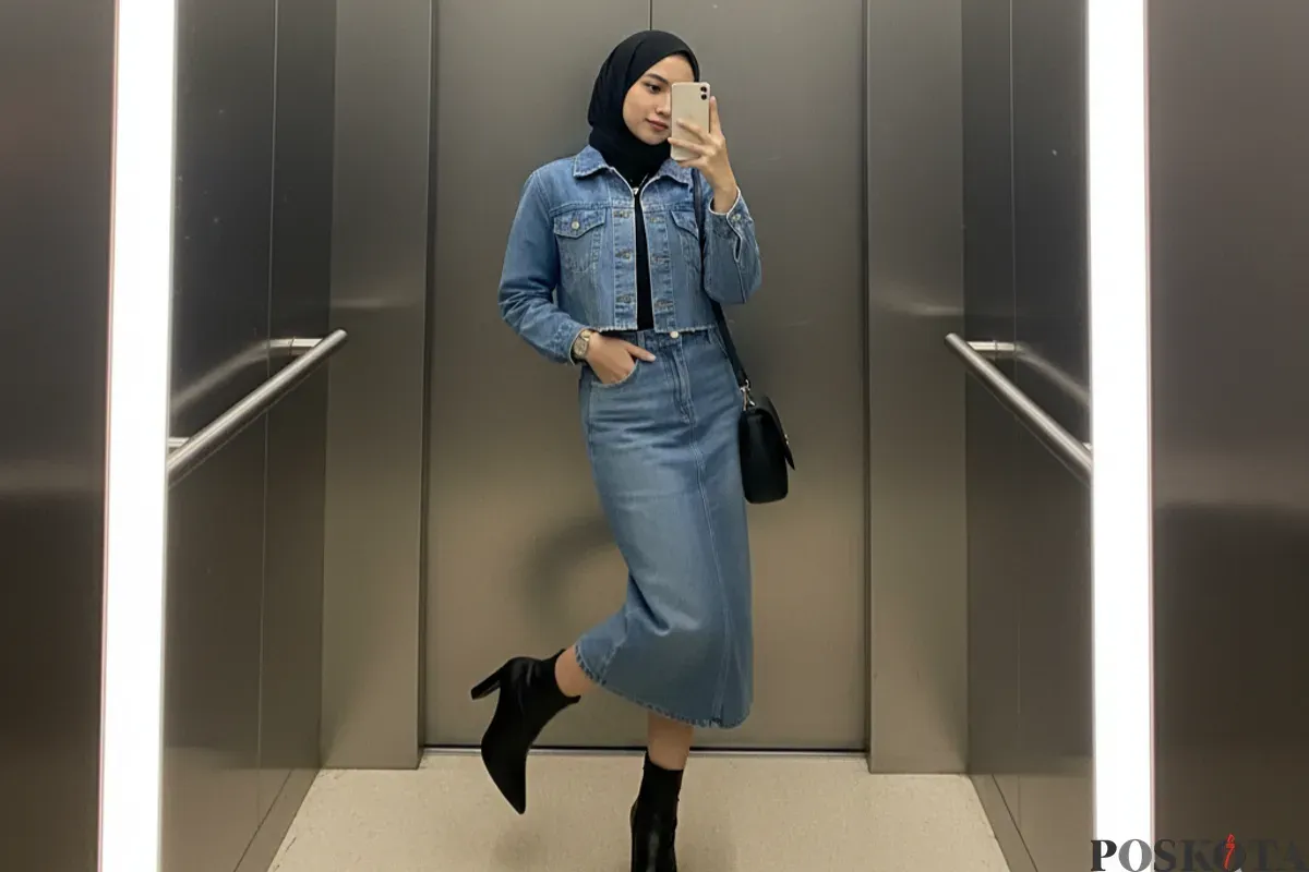 Hasil edit foto estetik yang lagi viral pakai prompt Gemini AI. (Sumber: Gemini AI)