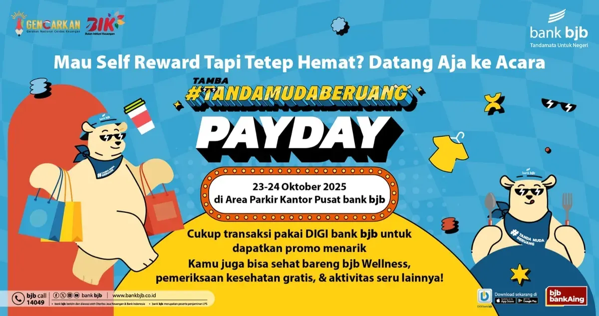 bjb Pay Day Vol.1 2025. (Sumber: Corsec bank bjb)