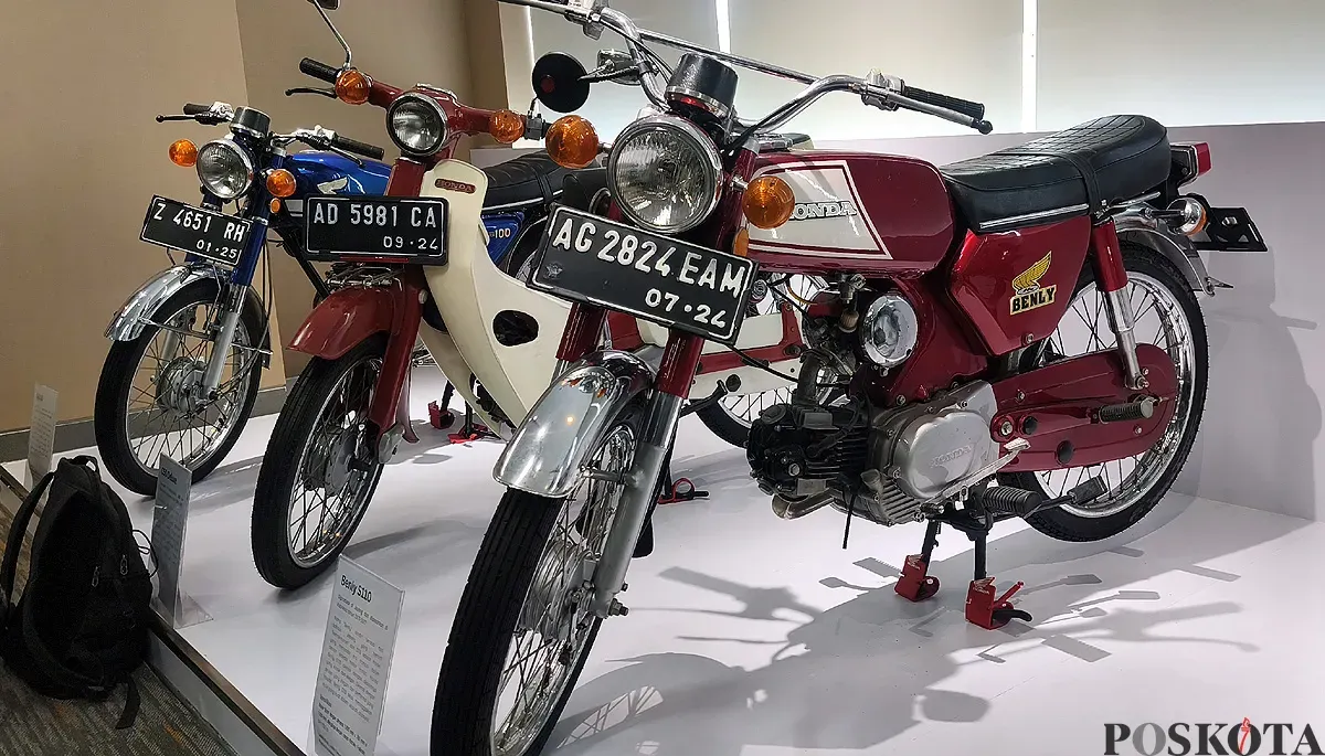 Honda Benly S110 hadir pertama di Indonesia pada tahun 1973. (Sumber: POSKOTA | Foto: Erwan Hartawan)