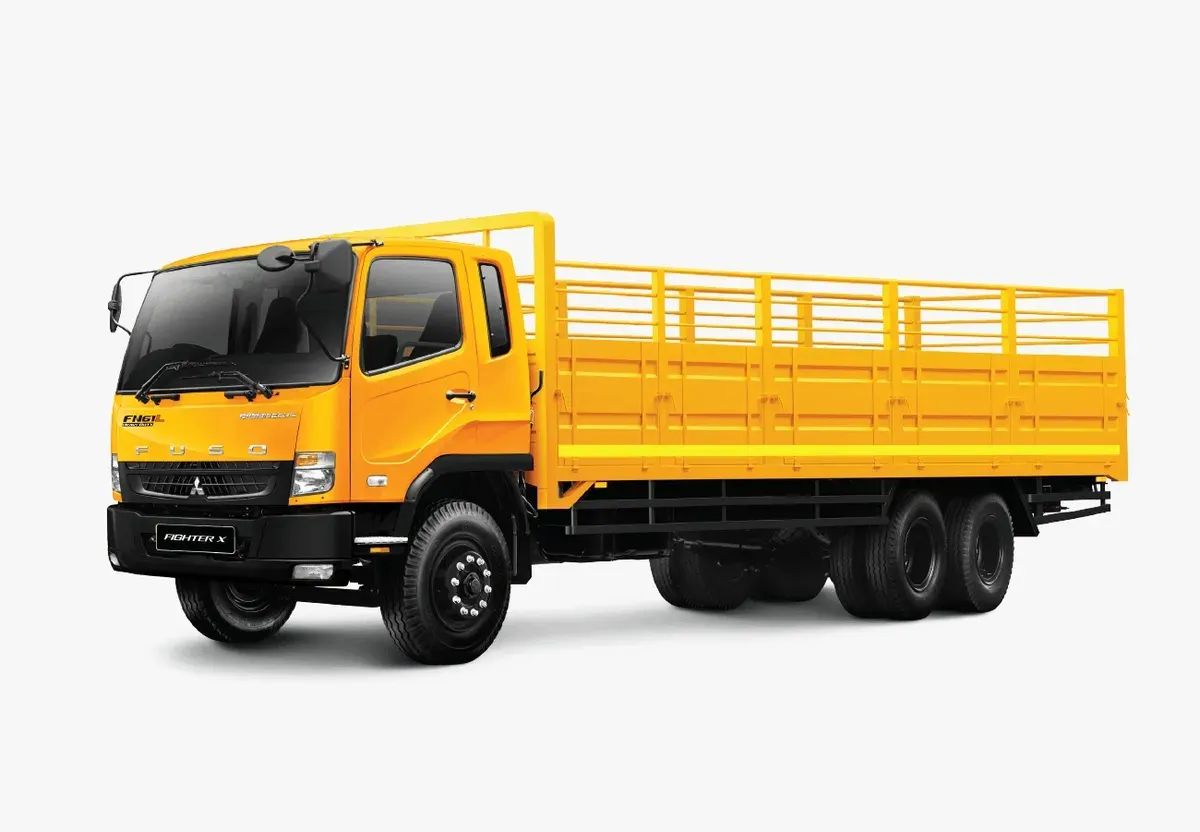 Mitsubishi Fuso menghadirkan Fighter X FN 61 FSL, truk medium duty berukuran super long. (Sumber: Dok KTB)