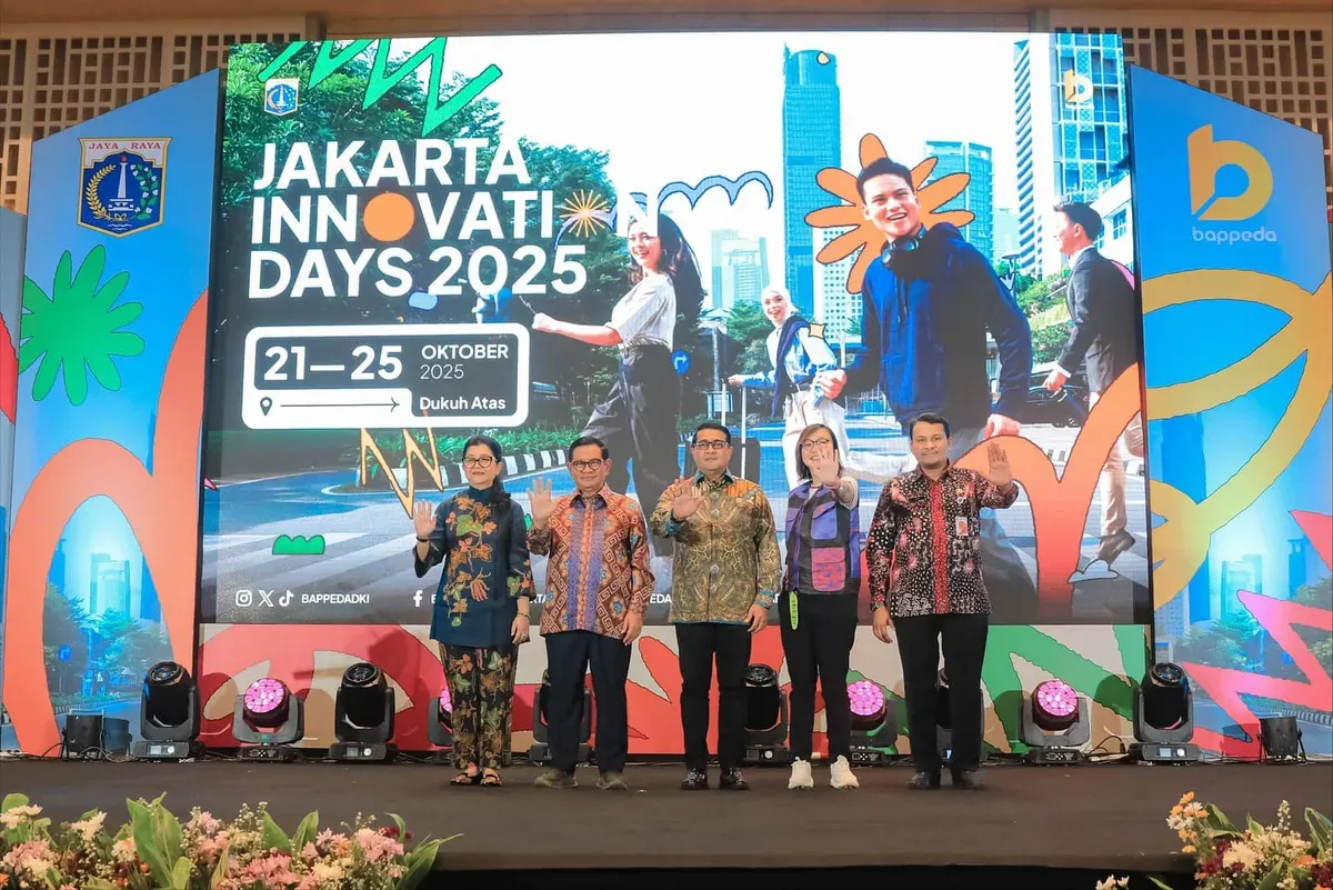 Gubernur Jakarta, Pramono Anung dalam acara Jakarta Innovation Day 2025. (Sumber: Istimewa)