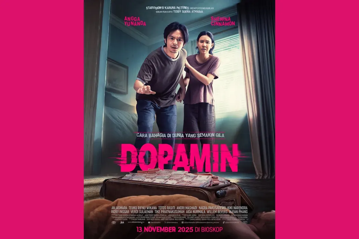 Sinopsis Film Dopamin yang Dibintangi Angga Yunanda dan Shehina Cinnamon (Sumber: Instagram/filmdopamin)
