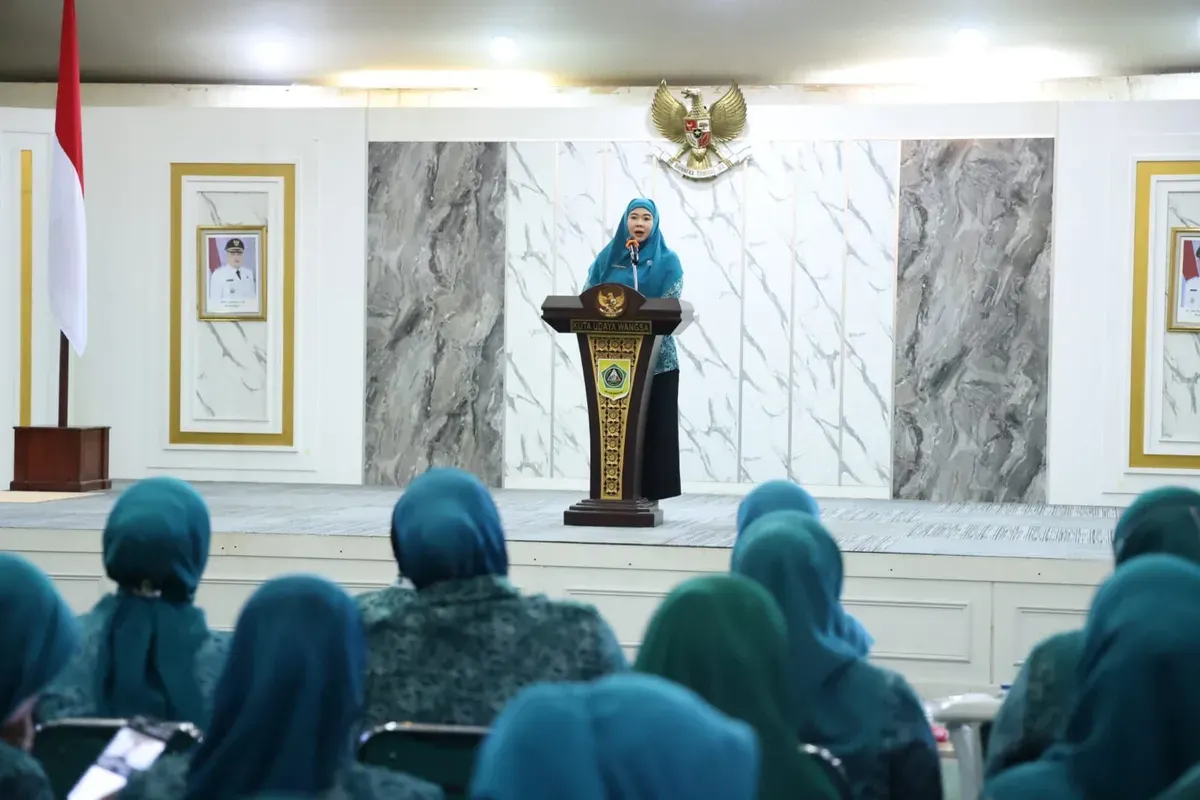 Ketua TP PKK, Eva Rudy Susmanto. (Sumber: Dok. Pemkab Bogor)