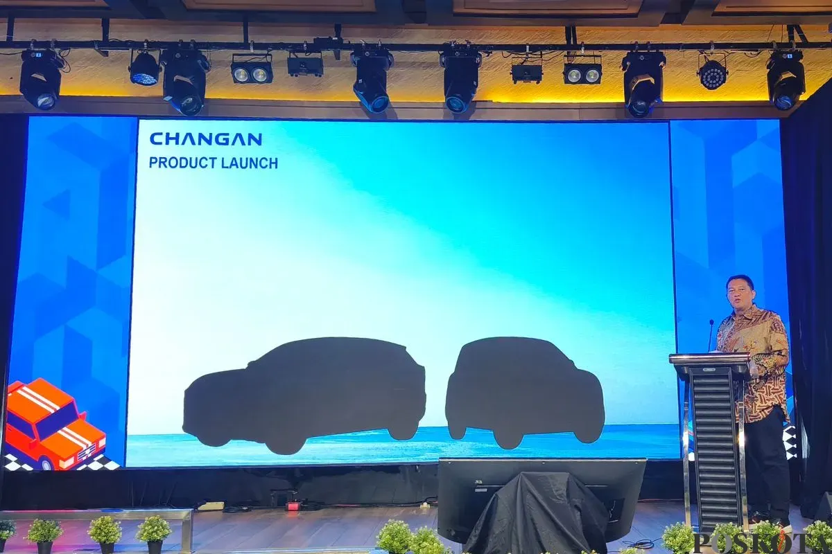 Produsen mobil asal China, CHANGAN Automobile akan resmi hadir di Indonesia lewat ajang Gaikindo Jakarta Auto Week (GJAW) 2025. (Sumber: Poskota/Erwan Hartawan)