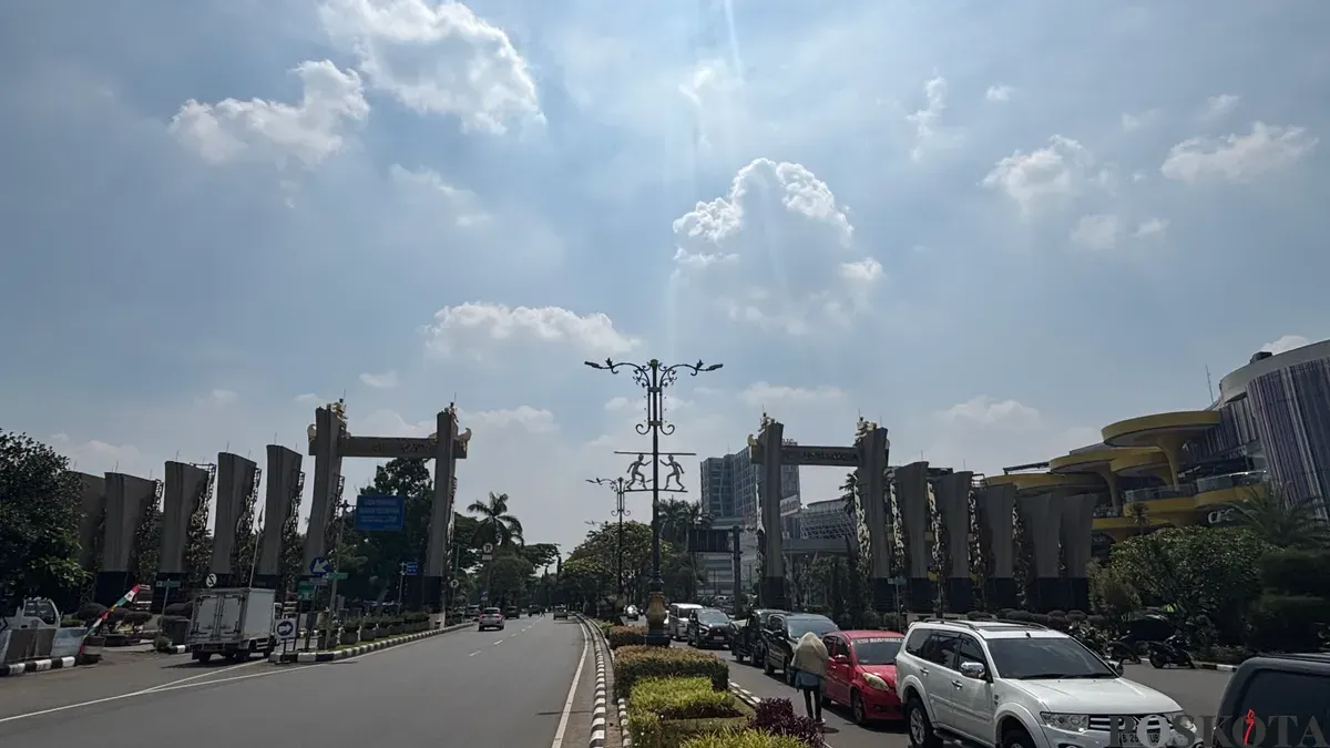 Pemkab Bogor bakal gelar CFD Jalan Tegar Beriman, Cibinong, perdana pada Minggu 26 Oktober 2025. (Sumber: Poskota/Giffar Rivana)