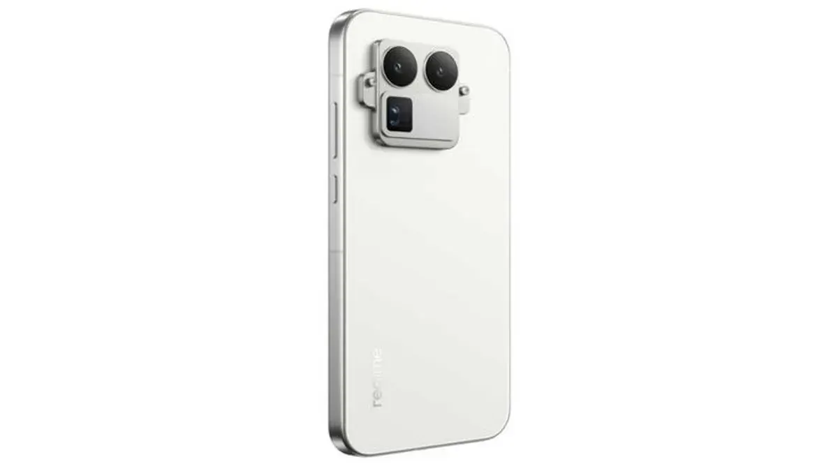 ealme GT 8 Pro tampil dengan desain futuristik dan performa kelas flagship, didukung chipset Snapdragon 8 Elite Gen 5. (Sumber: Pinterest)