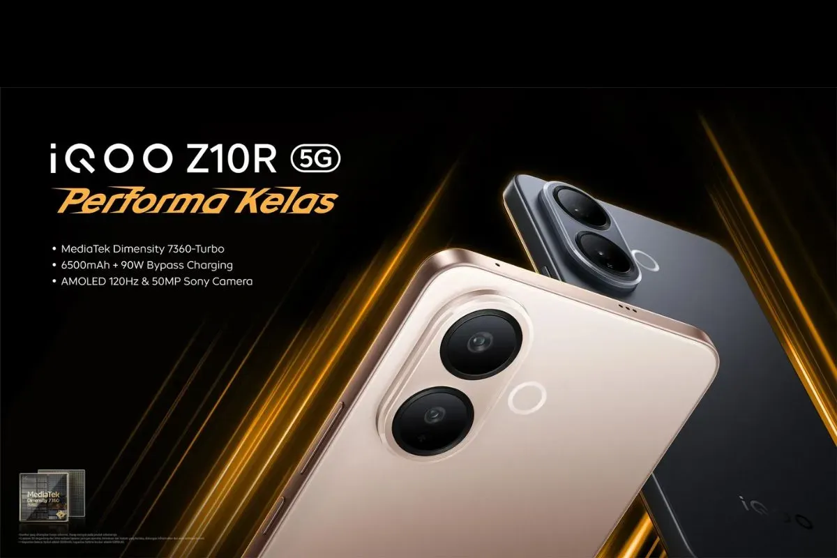 HP iQOO Z10R. (Sumber: iqoo)