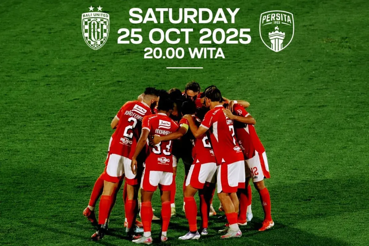 Cek di sini link live streaming Bali United vs Persita Tangerang. (Sumber: Instagram/@baliunitedfc)