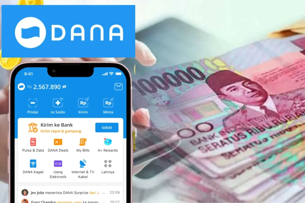 Cara Dapat Saldo DANA Gratis Rp135.000: Cuma Modal HP, Nggak Ribet Sama Sekali (Sumber: Poskota/Yusuf Sidiq)