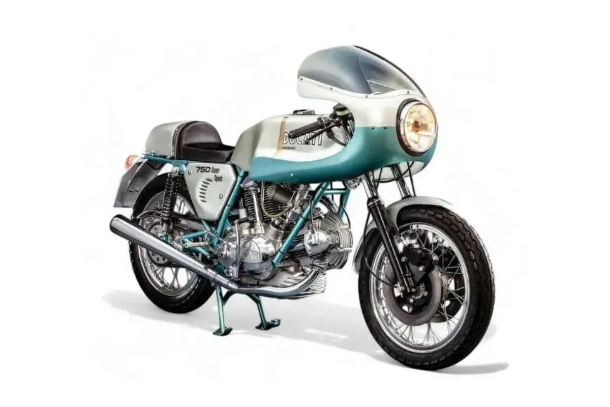 Motor legendaris Ducati 750 SS 1974 terjual seharga Rp2,29 miliar dalam ajang The Classic Motorcycle Mechanics Show, Inggris. (Sumber: Dok. Run Moto Run)