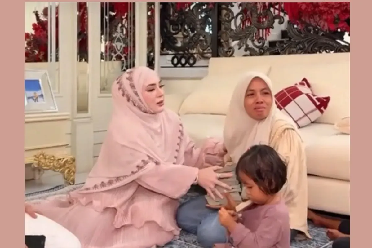 Melda dapat rejeki nomplok dari sultan Aceh (Sumber: TikTok/rama_dhanisa)