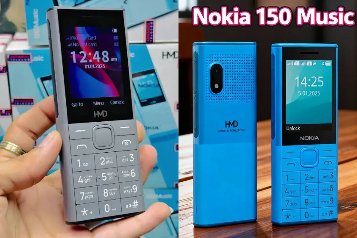 HP Nokia 150 Music. (Sumber: Istimewa)