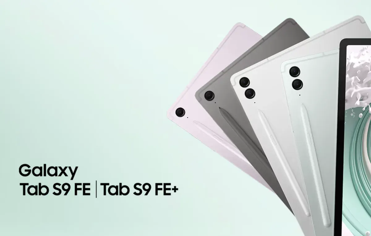 Samsung Galaxy Tab S9 FE dengan mode DeX aktif, tampil seperti laptop mini yang siap mendukung produktivitas kapan saja. (Sumber: Dok/Samsung)