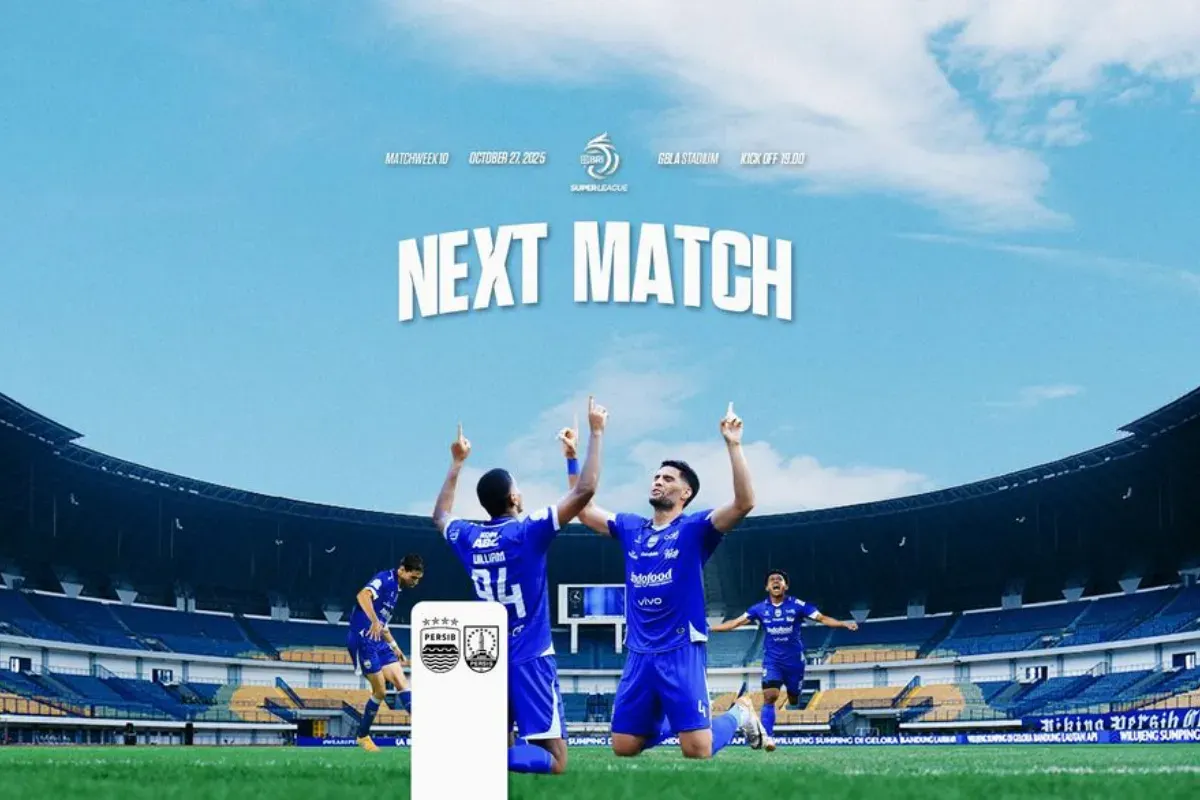 Ilustrasi link live streaming Persib Bandung vs Persis Solo. (Sumber: Persib)
