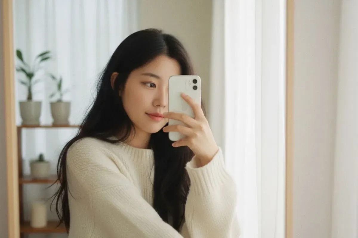Prompt Gemini AI ciptakan mirror selfie estetik dalam sekejap (Sumber: Gemini AI)
