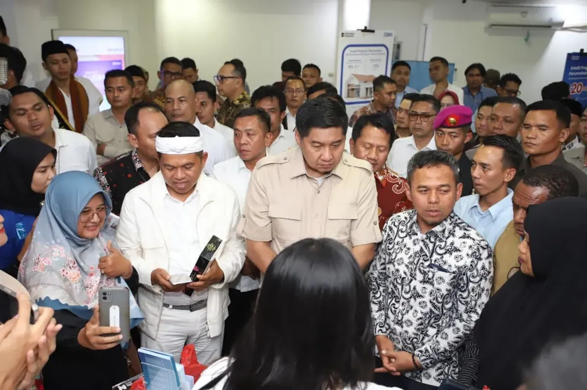 Suasana kegiatan Sosialisasi Kredit Program Perumahan di Aula Husni Hamid, Komplek Pemkab Karawang, yang digelar bank bjb bersama Pemerintah Daerah Kabupaten Karawang untuk mendukung Program Pembangunan Tiga Juta Rumah. (Sumber: Istimewa)