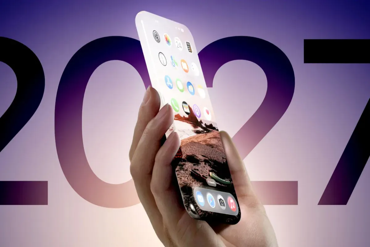 Ilustrasi fitur iPhone terbaru saat usia Apple ke-20. (Sumber: Macrumors)