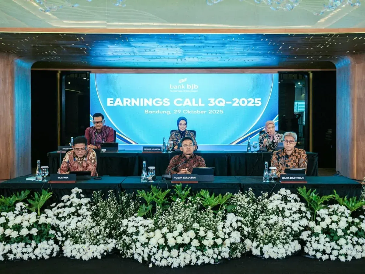 bank bjb menggelar agenda Earnings Call 3Q 2025 dan Public Expose 2025 yang digelar pada Rabu, 29 Oktober 2025. (Sumber: Corsec bank bjb)