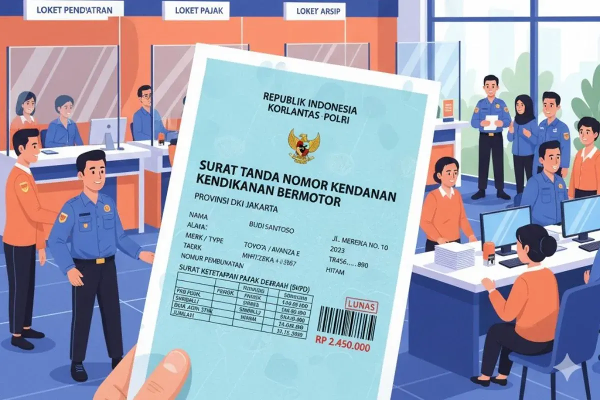 cara bayar pajak stnk online atas nama orang lain. (Sumber: Istimewa)