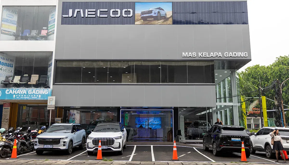Dealer ke-13 JAECOO berlokasi di Kelapa Gading, Jakarta Utara. (Sumber: Dok JAECOO)