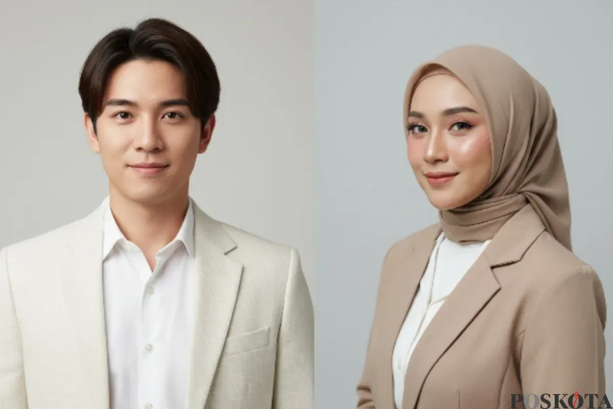 Hasil edit foto profesional untuk CV yang dibuat menggunakan prompt Gemini AI. (Sumber: Gemini AI)